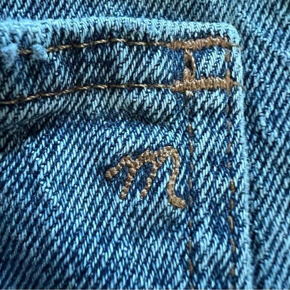 Madewell The Perfect Jean Short in Balsam Wash Tencel Denim Edition Womens sz 31 - Picture 6 of 11